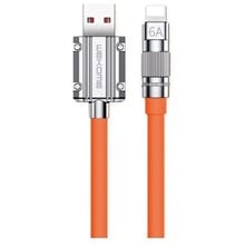 Charging Cable WK i6 Orange 1m WDC-186 6A  Φορτιστές - Καλώδια
