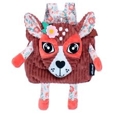 Les Deglingos Melimelos the Deer Παιδική Τσάντα Πλάτης Καφέ 25x25εκ.  Τσάντες Καθημερινής Χρήσης