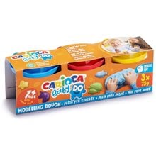 Πλαστοζυμαράκια Carioca Baby Do 1+  Σετ 3τμχ 75g 43179  Παιδικός Πηλός - Playdoh
