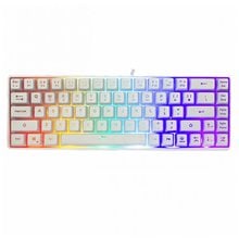 WHITE SHARK RGB GAMING MEMBRANE KEYBOARD RONIN WHITE  Gaming Πληκτρολόγια
