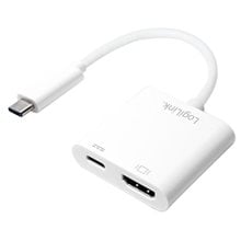 Type-C 3.2 to HDMI/Type-C Logilink UA0257  Καλώδια οθονών