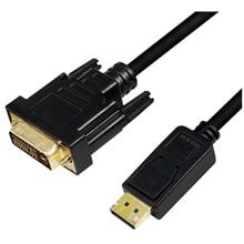 DP To DVI 5m Logilink CV0133  Καλώδια - Adaptors