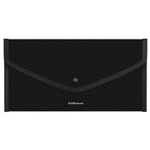 Φάκελος Κουμπί ErichKrause 14x26cm Diamond Total Black 55078  Θήκες - Ζελατίνες