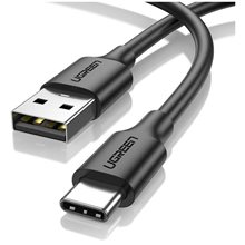 Charging Cable UGREEN US287 TYPE-C Black 1m 60116 3A  Φορτιστές - Καλώδια