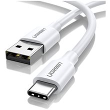 Charging Cable UGREEN US287 TYPE-C White 1m 60121 3A  Φορτιστές - Καλώδια