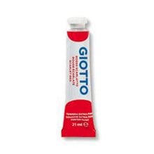 Τέμπερα Giotto Σωληνάριο 21ml Scarlet Red  Τέμπερες