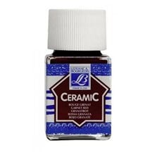 Lefranc & Bourgeois 50ml Ceramic 377 Garnet Red  Ακρυλικά Χρώματα Ζωγραφικής