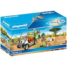 Playmobil Κτηνίατρος με όχημα Ζωολογικού Κήπου 70346  Playmobil