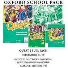Quest 2 Full Pack (sb +wb + Grammar +companion)- 04799  Αγγλικά Φροντιστηριακά & ELT Βιβλία