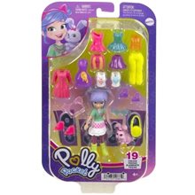 Mattel Polly - Νεα Κουκλα Με Μοδες Μεσαιο Pack Πρωινή Βόλτα  Κούκλες Μόδας
