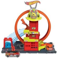 Mattel Hot Wheels City Πίστα Πυροσβεστικός Σταθμός HKX41  Hot Wheels - Matchbox - Πίστες