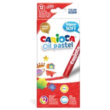 Λαδοπαστέλ Carioca σετ 12τμχ.  Λαδοπαστέλ