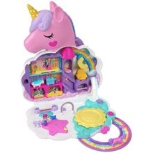 Mattel Polly Mini - Σαλόνι Ομορφιάς Μονόκερος HKV51  Κούκλες Μόδας