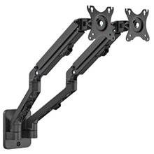 GEMBIRD ADJUSTABLE WALL 2-DISPLAY MOUNTING ARM 17'-27', UP TO 7KG  Βάσεις οθονών