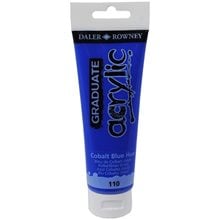 Ακρυλικό Χρώμα Daller Rowney 120ml 110 Cobalt Hue 123120110  Ακρυλικά Χρώματα Ζωγραφικής