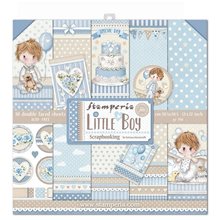 Stamperia 10 Χαρτιά Scrapbooking 30,5x30,5cm Διπλής Όψης Little Boy  Χαρτιά Scrapbooking