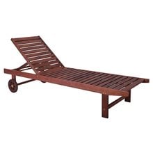 Lugano Ξαπλώστρα Ξύλο Acacia, Απόχρωση Καρυδί Ε229,9  Ξαπλώστρες - Αιώρες - Κούνιες