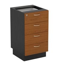 Executive Συρταριέρα Επέκτασης Dark Grey - Cherry ΕΟ999Ε,11  Συρταριέρες - Ερμάρια - Ντουλάπια