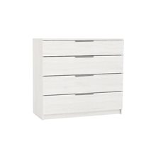 Drawer Συρταριέρα Με 4 Συρτάρια, Απόχρωση Άσπρο Ε759,3  Συρταριέρες Κρεβατοκάμαρας