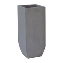 FLOWER POT-1  Cement Grey 25x25x60cm Ε6300,A  Διάφορα - Βοηθητικά