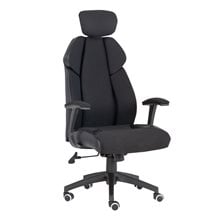 BF8300 Πολυθρόνα Γραφείου Διευθυντή, Microfiber Μαύρο PU Μαύρο ΕΟ587,3  Καθίσματα Διευθυντικά