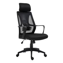 BF2950W Πολυθρόνα Γραφείου Διευθυντή, Mesh Μαύρο ΕΟ544,1W  Καθίσματα Διευθυντικά