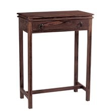 CONSOLE Κονσόλα 1 Συρτάρι Ξύλο Sheesham Καρυδί ΕS306,1  Κονσόλες Έπιπλα
