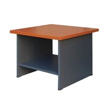Τραπεζάκι Επισκέπτη Απόχρωση Dark Grey - Cherry ΕΟ129,1  Τραπέζια Συνεδρίου
