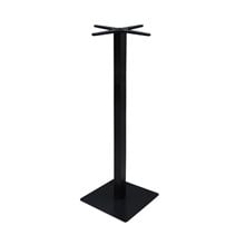 Prato Βάση Τραπεζιού Bar 45x45cm H.108cm Μέταλλο Βαφή Μαύρο / 14,50Kg Ε0681  Βάσεις Τραπεζιών