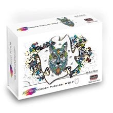 Eureka Puzzles Wooden Puzzle Wolf (180 pcs)  Παζλ Ενηλίκων