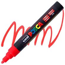 Mαρκαδόρος Uni Posca PC-5M Κοκκινος  Μαρκαδόροι