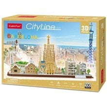 Παζλ Cubic Fun 3D Barcelona 186pcs MC256h  Παζλ 3D