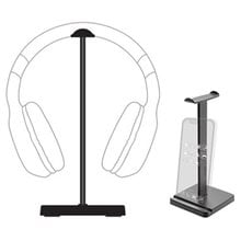 ARMAGGEDDON GAMING HEADPHONE STAND BLACK  Gaming Headsets