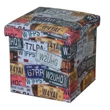 Orion Σκαμπό Αποθηκευτικό - Βοηθητικό, Pu Deco Label Ε7044,5  Μικροέπιπλα Αποθήκευσης