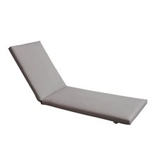 Sunlounger Μαξιλάρι Ξαπλώστρας Textilene Γκρι Με Φερμουάρ & Velcro (Foam+Polyester) Ε2017,91  Μαξιλάρια - Πανιά