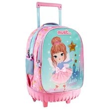 Τσάντα Τρόλλευ Must 34x20x44cm 3 Θήκες Little Princess  Σχολικές Τσάντες