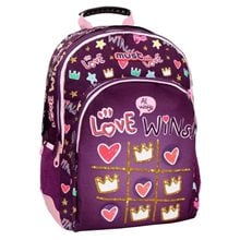 Τσάντα Πλάτης Must Energy 33x16x45cm 3Θήκες Love Wins  Σχολικές Τσάντες