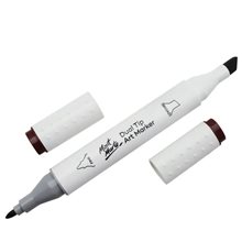 Μαρκαδόρος Διπλής Μύτης Mont Marte Art Marker E6 Umber (92 Chocolate) MGRD0051  Μαρκαδόροι