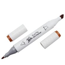 Μαρκαδόρος Διπλής Μύτης Mont Marte Art Marker E2 Raw Sienna (21 Terra Cotta)  MGRD0047  Μαρκαδόροι