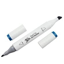 Μαρκαδόρος Διπλής Μύτης Mont Marte Art Marker B7 Aegean Blue (62 Marine Blue)  MGRD0033  Μαρκαδόροι