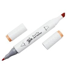 Μαρκαδόρος Διπλής Μύτης Mont Marte Art Marker O4 Tangerine (24 Marigold) MGRD0007  Μαρκαδόροι