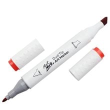 Μαρκαδόρος Διπλής Μύτης Mont Marte Art Marker R1 Vermilion (14 Vermilion) MGRD0009  Μαρκαδόροι