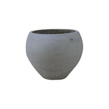 Flower Pot-5 Cement Grey Φ32x26cm Ε6304,A  Διάφορα - Βοηθητικά