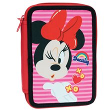 Κασετίνα Gim Διπλή Γεμάτη Minnie Comfy Routine 340-37100  Κασετίνες Γεμάτες