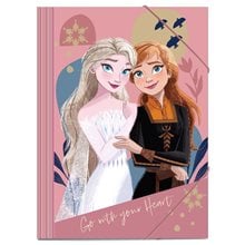 Ντοσιέ με Λάστιχο Χάρτινο 25χ35 Frozen 2  Ντοσιέ