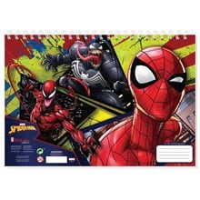Μπλοκ Ζωγραφικής Α4 30 Φύλλα Spiderman  Βιβλία Ζωγραφικής Αυτοκόλλητα