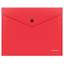 Φάκελος Κουμπί ErichKrause A5+ Fizzy Classic Opaque Assorted Colors 59139  Θήκες - Ζελατίνες