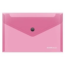 Φάκελος Κουμπί ErichKrause Card Size Glossy Neon 59164  Θήκες - Ζελατίνες