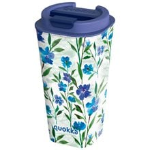 Ποτήρι Πλαστικό Quokka Διπλού Τοιχώματος 450ml Ditsy Bloom 40221  Πιάτα - Ποτήρια