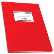 Τετράδιο Ριγέ Skag Β5 50 Φύλλων Super Κόκκινη Εξήγηση  Τετράδια Σχολικά